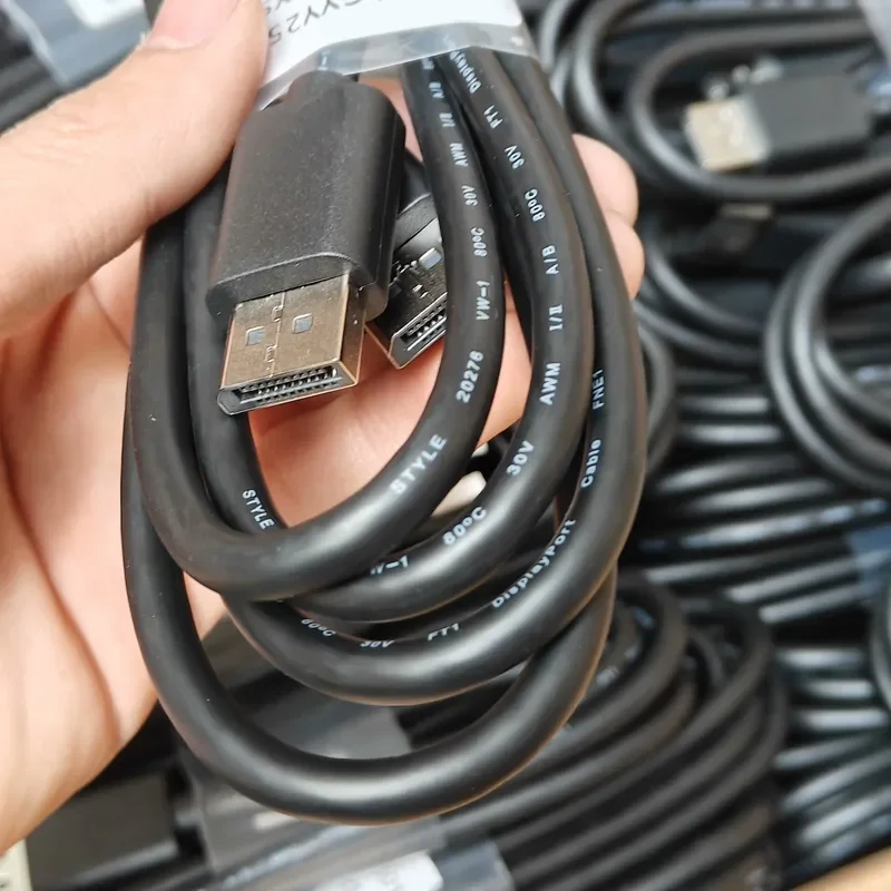 for Dell Original DisplayPort Cable DP 1.4 High Definition 4K 60Hz 144Hz Video Cord