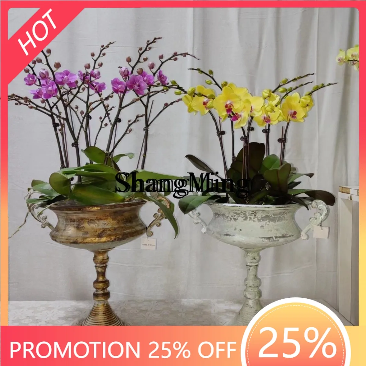 

SM New Exquisite Premium Trophy Flower Pot, Villa Yard Famous Pot, Gardening Grocery