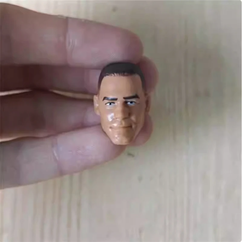 Ring Wrestler Head Sculpture Accessory Model Suitable For 6 