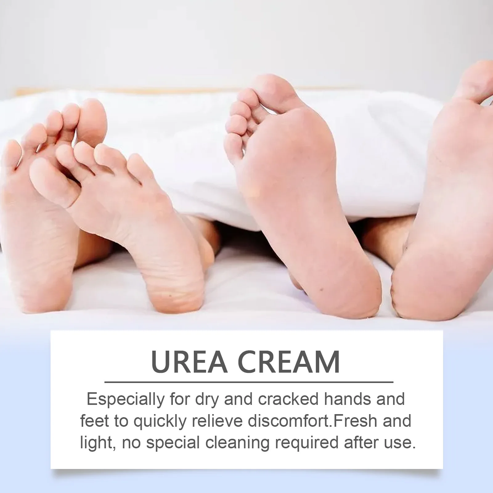 Foot Cream Exfoliating Dead Skin Remover Relief Dryness Heel Repair Softening Dry Cracked Feet Nourishing Moisturizing Skin Care view 5