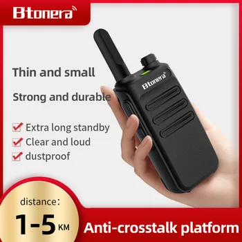 Btonera BT-C30 walkie-talkie uzaktan Mini açık radyo el istasyonu otel sitesi restoran iki yönlü Raido UHF 400 ~ 470MHz