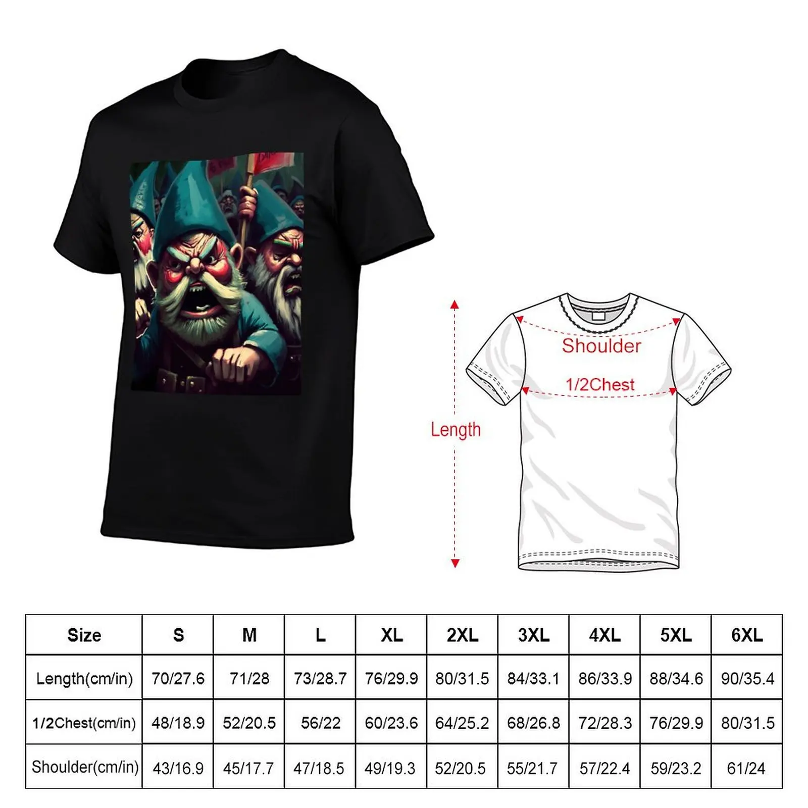 The garden gnomes T-Shirt oversized shirts graphic sublime heavyweights t shirts men