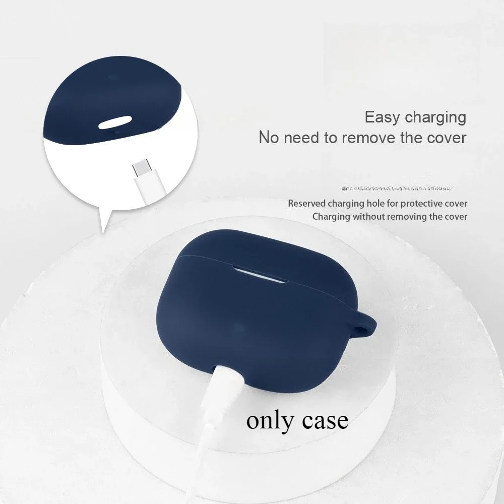 Glitter/love Earphone Cover For QCY AilyPods T20 HT10 C30 N30 N50 /ArcBuds Lite HT03 Silicone case For QCY MeloBuds Pro