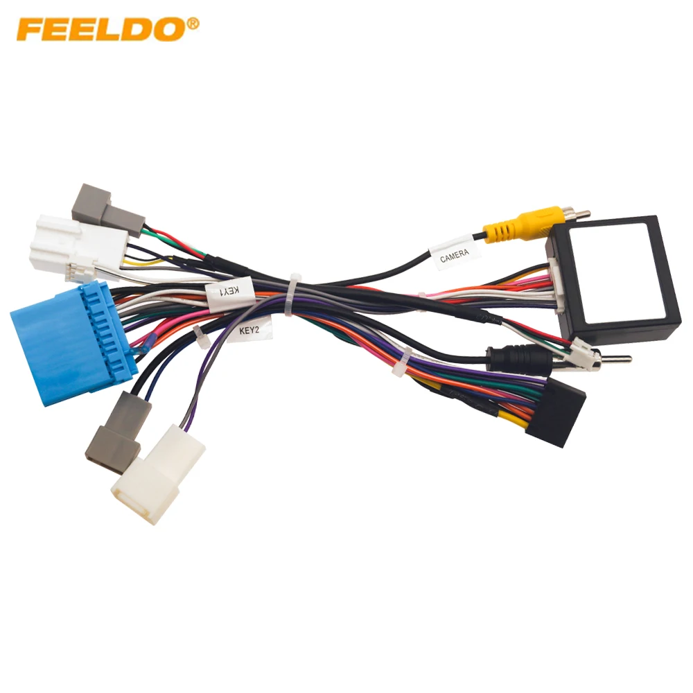 

Car 16pin Power Cord Wiring Harness Adapter For Suzuki Ignis (16,Russia) Brezza Installation Head Unit
