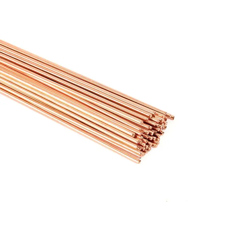 Refrigerator air conditioner copper pipe welding phosphor copper electrode pipe gas electrode flat rod low temperature phosphor