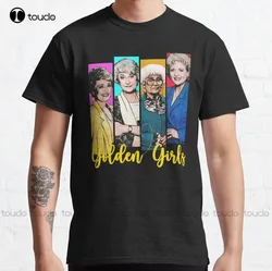 Golden Girls New T-Shirt Classic T-Shirt Shirt Printing Custom Aldult Teen Unisex Digital Printing Tee Shirt Xs-5Xl New Cotton