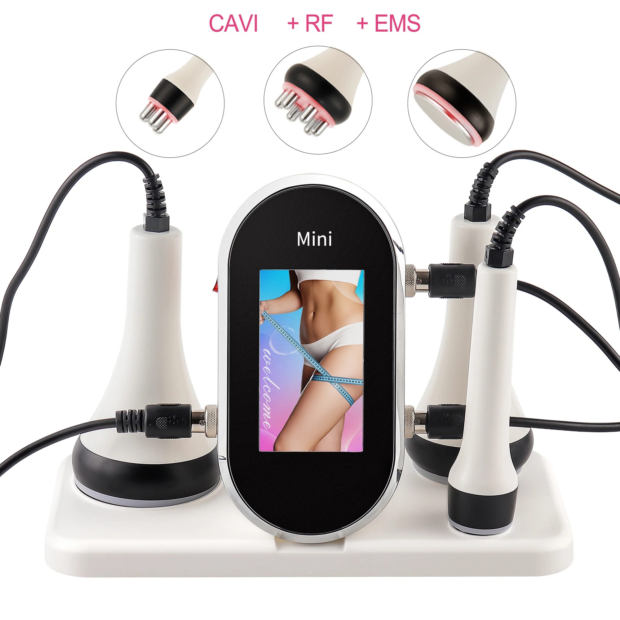 40K Ultrasone Cavitatie Machine radiofrecuencia korporaal Facial Lifting Lichaam Afslanken Schoonheid huid Massage Gewichtsverlies Machine