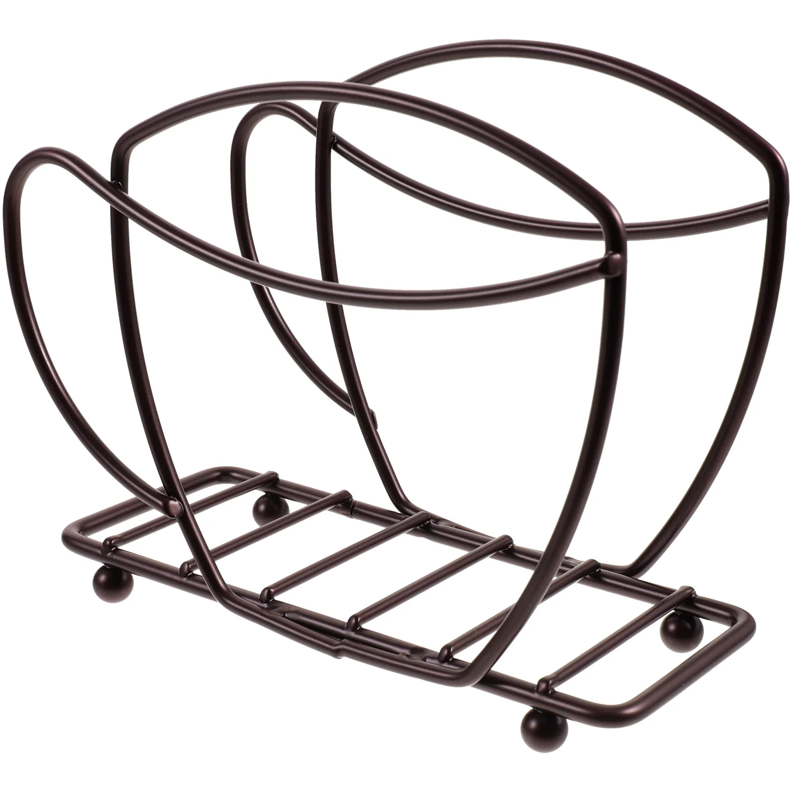 

Coffee Cup Shaped Napkin Holder Freestanding Elegant Rack for Home Hotel Kitchen Vintage Creative Tissue Dispenser Stable
