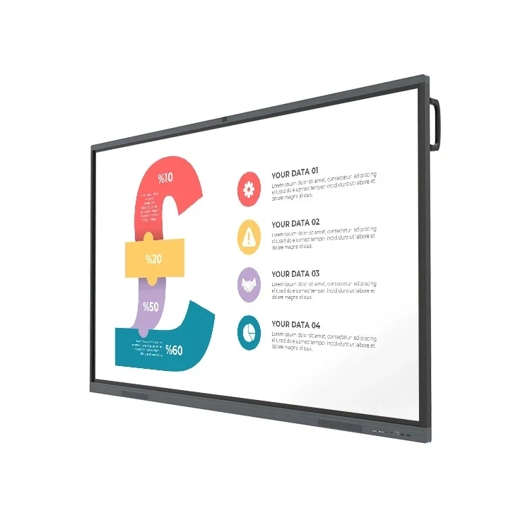 HUSHIDA-Smart School Fuchsia Board, Blanc, Tout-en-Un, Fuchsia Board, Électronique, Interactive, Machine de conférence, 75 ", 86", 98"