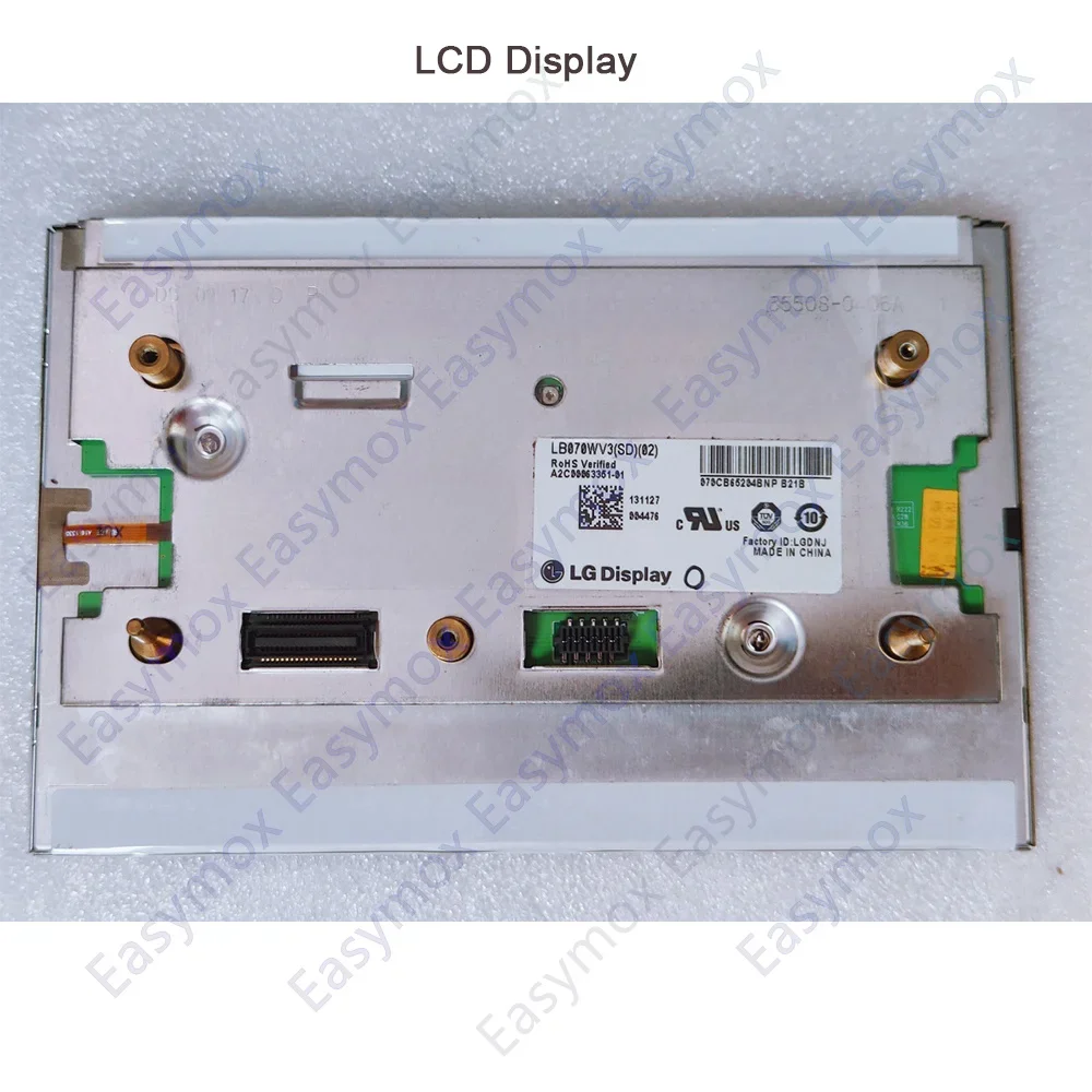 

LB070WV3 7" LCD Display For 2012 2013 Peugeot 508 RT6 Car Audio Screen LB070WV3(SD)(02)