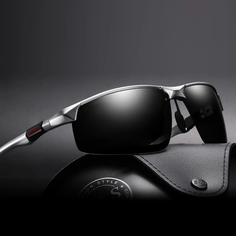 

Sports Polarized Photochromism Sunglasses Men Aluminum Magnesium Sun Glasses Women Night Vision Vintage Driving UV400 Eyewear