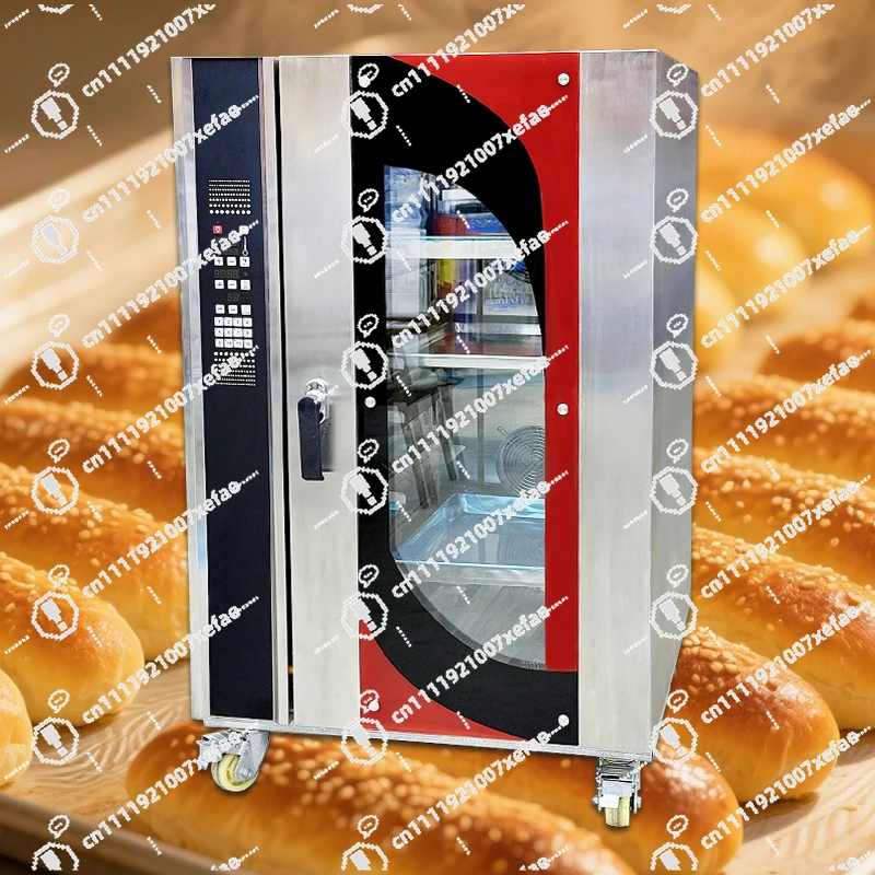 New Gas Hot Air Convection Oven Bread Pizza Biscuits Kitchen Commercial Oven Baking Equipment