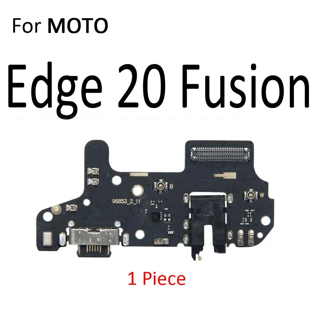 USB Charging Charger Dock Port Board Microphone Flex Cable For Motorola Moto Edge 2020 2021 S 20 Fusion Lite Pro