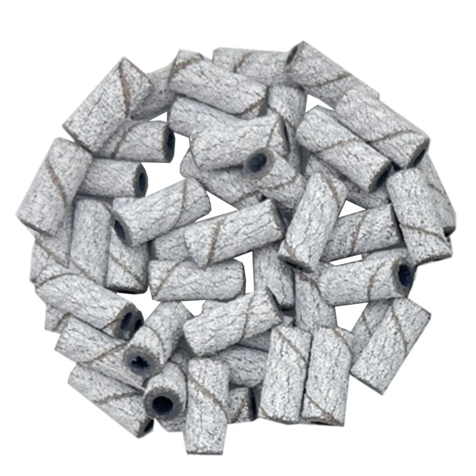 Electric Nail Sanding Bands Set Durable Sandpaper Nail Polishers Bits for Nail Drill Machine Accessories