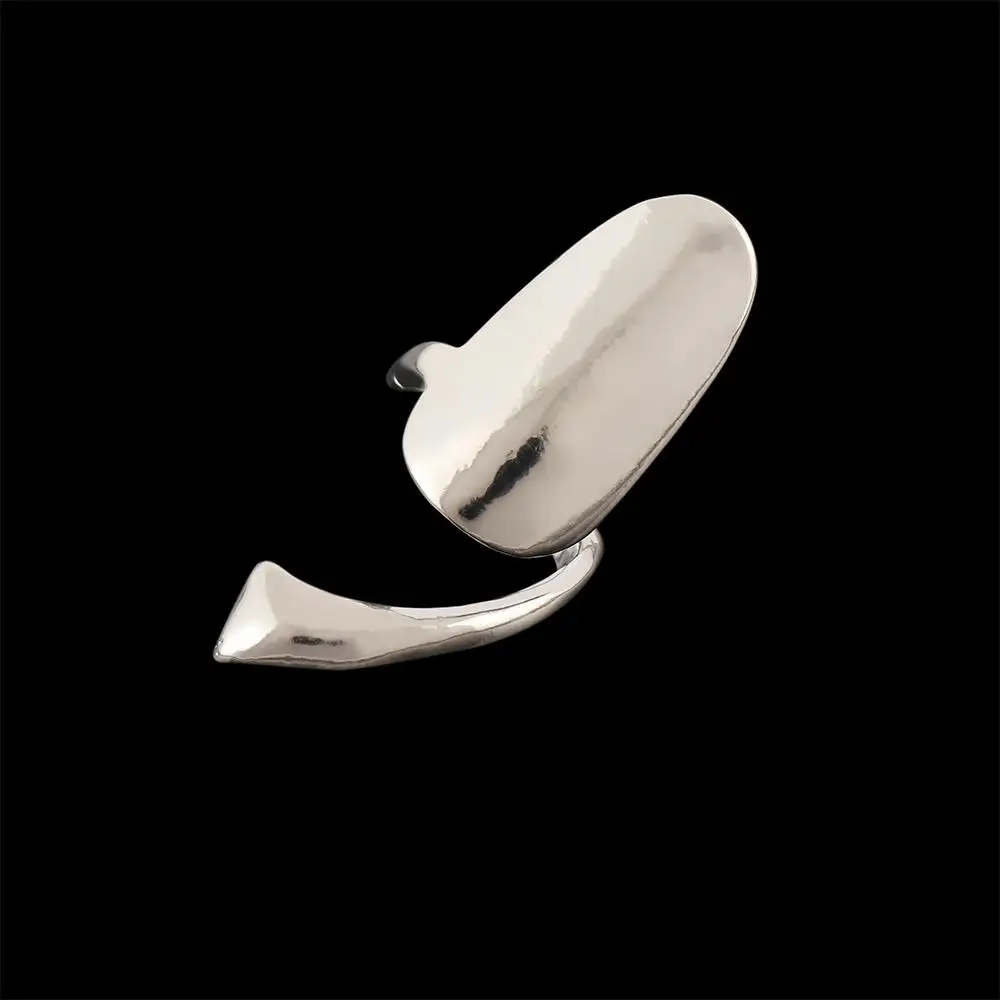 Nails Alloy Finger Gold Ring Nail Rings Women Fashion Silver