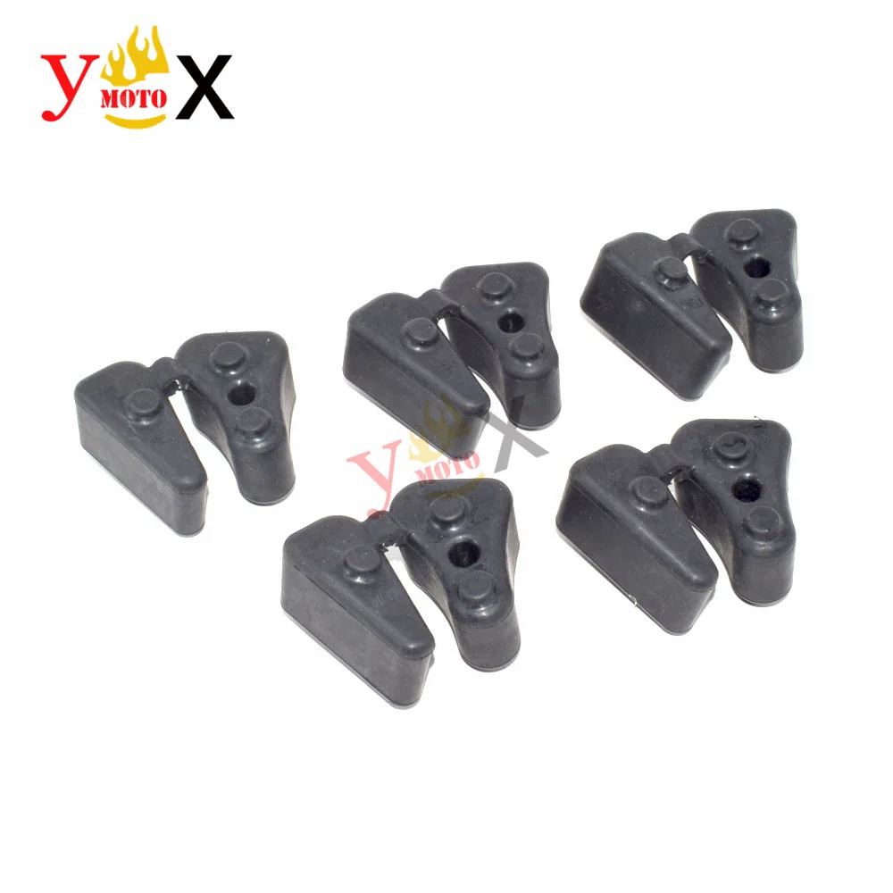 CB 1300 Motorcycle 5PCS Rear Wheel Axle Hub Cush Rubber Buffer Damper Sleeve Sprocket Shockproof Glue For Honda CB1300