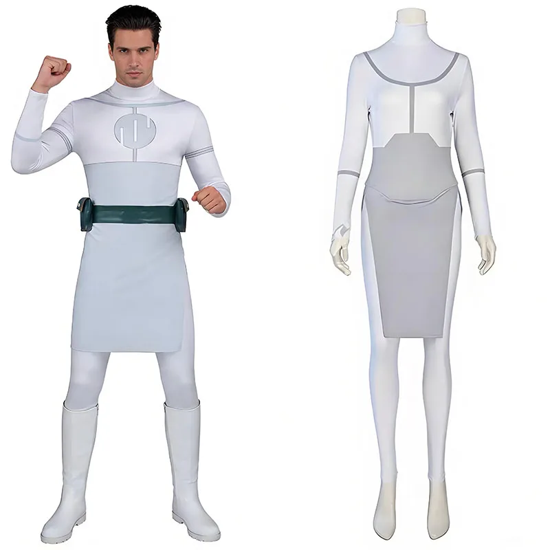 

New Game Invincible Cosplay Costume Jumpsuit Mark Grayson Bodysuit PlaySuit One-Piece Mens Atom Eve Invincible Halloween Outfits