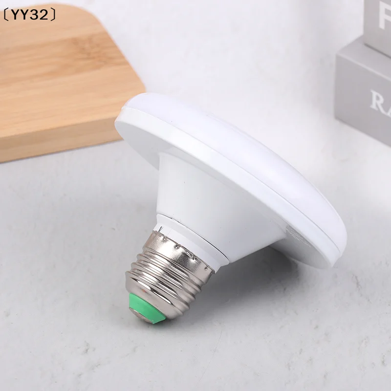 LED Bulb 220V E27 Base Household Energy Saving Lamp 12W Indoor Lighting Flying Saucer Light Ceiling Lamp Garage UFO Lamp〔YY32〕 view 4