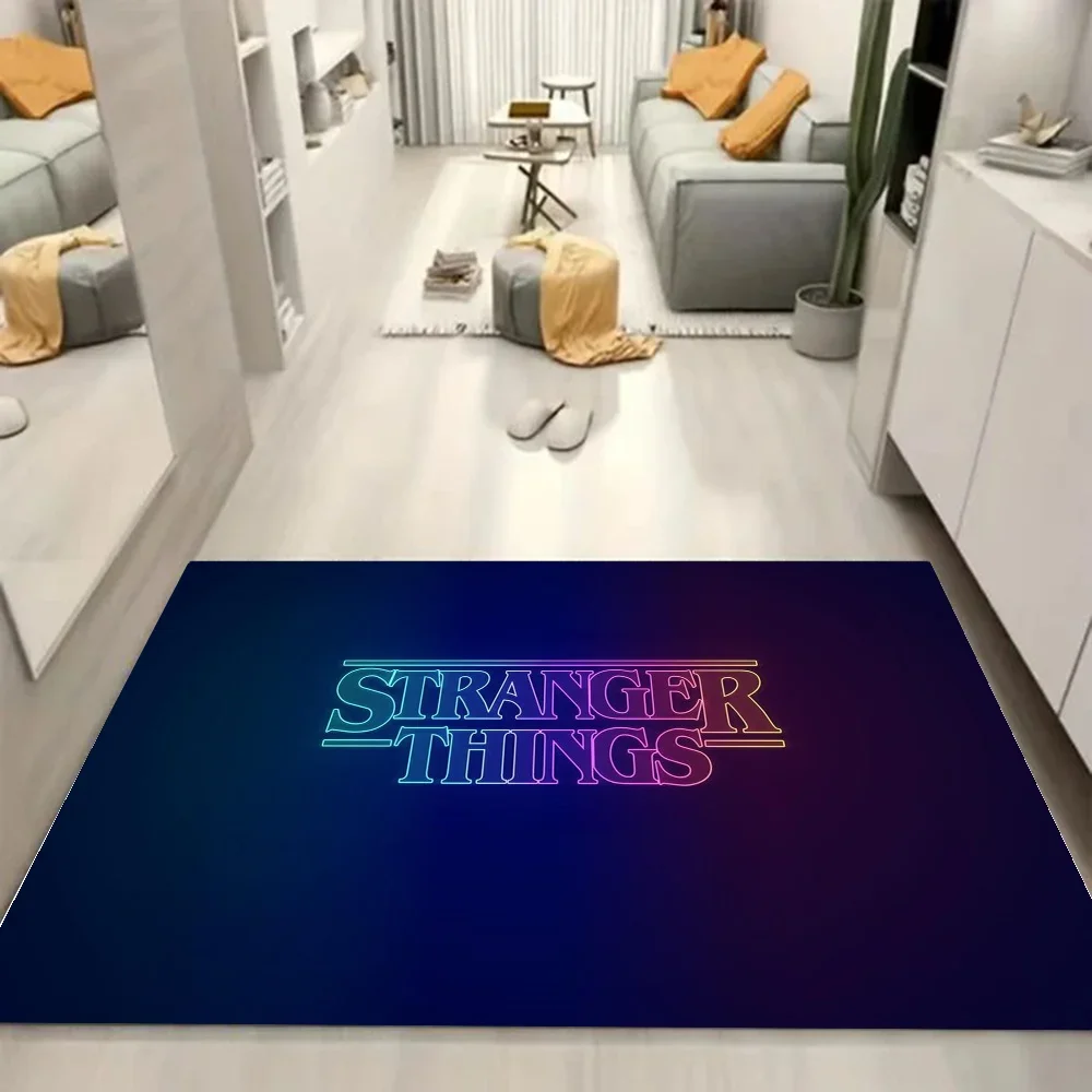 1pc Stranger Things Living Bathroom Absorbent Mats Anti-Slip Mats Home Decor Supplies Carpets Home Kitchen Floor Mats