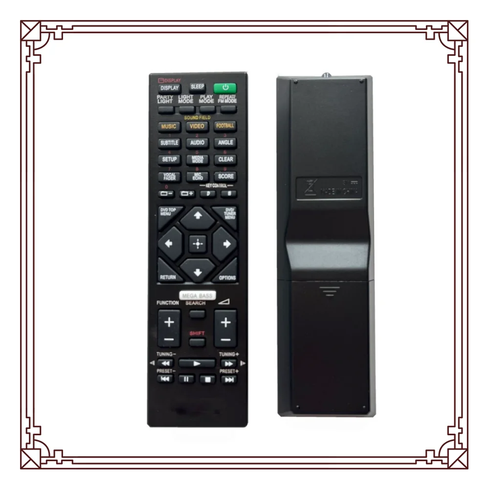 New remote control fit for Sony Hi Fi Home Audio System MHCV77DW MHC-V72D MHC-V77DW MHC-V81D MHCV72D