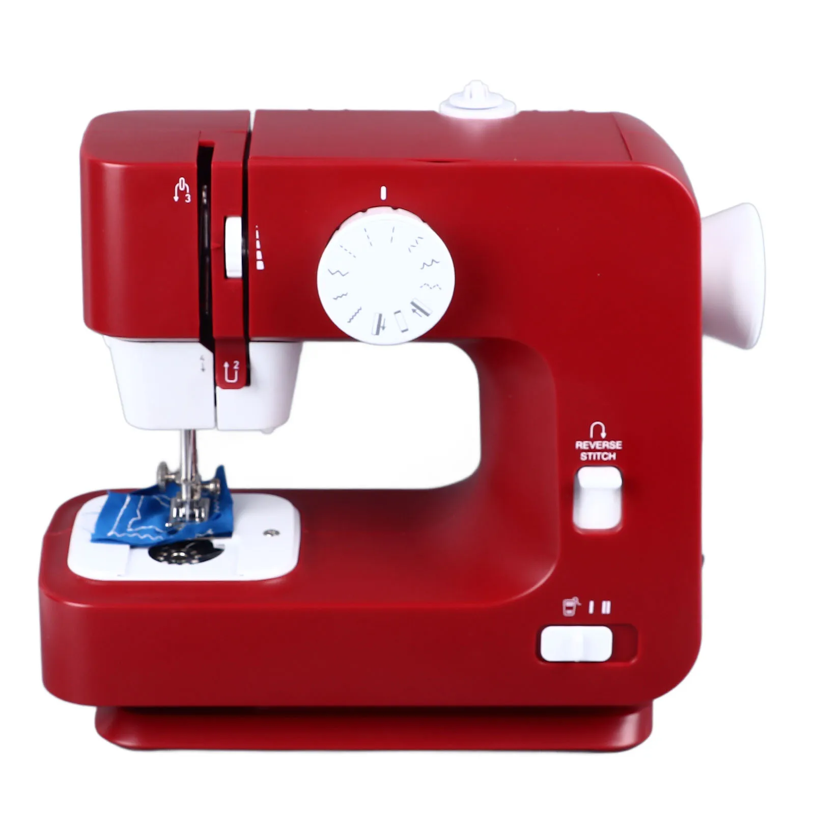 ماكينة خياطة للمبتدئين 12 أنماط غرزة مسبقة الصنع ماكينة خياطة سهلة للأطفال مع ملحقات ماكينة خياطة منزلية