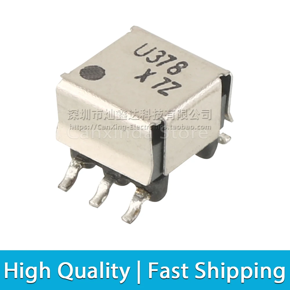 

5pcs TRTEE5S-U378C002 U378 SMD SMT EE5.0 High Frequency Signal Isolated Pulsing Transformer 282uH Turns Ratio 1:1 500V