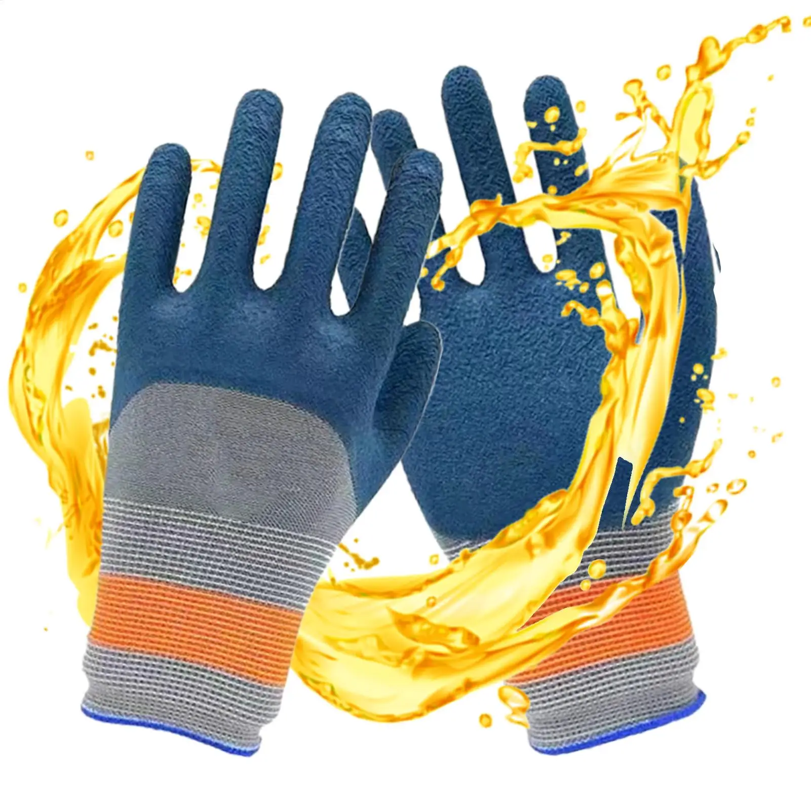 Womens Gardening Gloves Yard Working Garden Gloves Rubber Tools Accessories Waterproof & Thorn-Proof for Weeding Digging Raking
