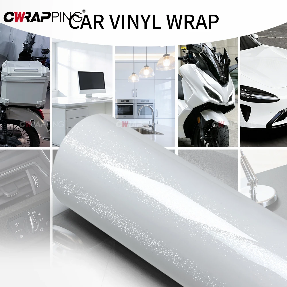 

Air-release Automotive Vinyl Car Wrap Waterproof Sticker for Car Film Covering PET Anti-Scratch Adhesive Film Self-adhesive Foil