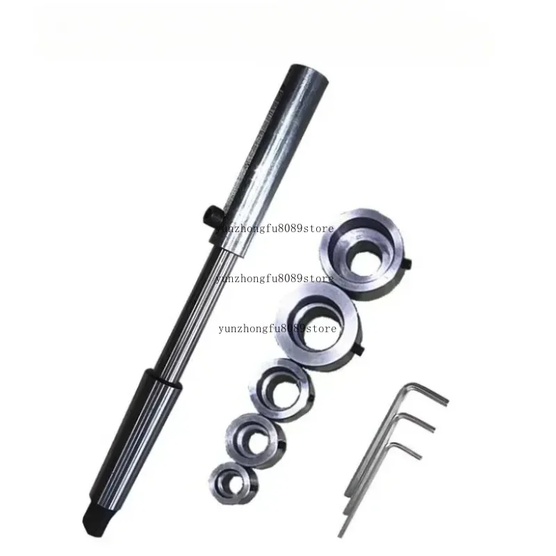 MT2/3/4/5 Retractable Round Die Holder Lathe Threading Tool Taper Fixed Sleeve for Tapping Machine Lathe Milling Screw
