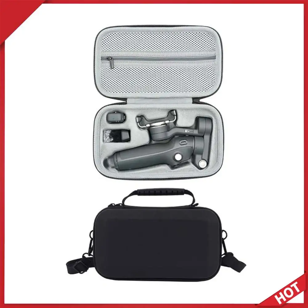 Travel Carrying Bag Shockproof Handheld Action Camera Case Anti-Scratch with Shoulder Strap for  Osmo Mobile 7/7P Accessories