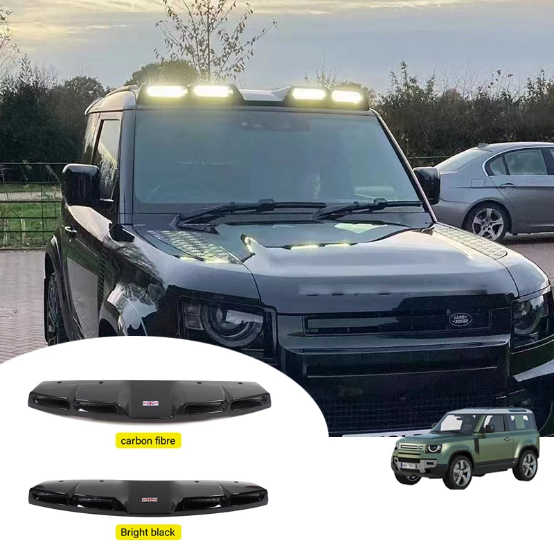 Top Roof Light  front spoiler LED Spotlight Headlight for land rover Defender 2022 2023