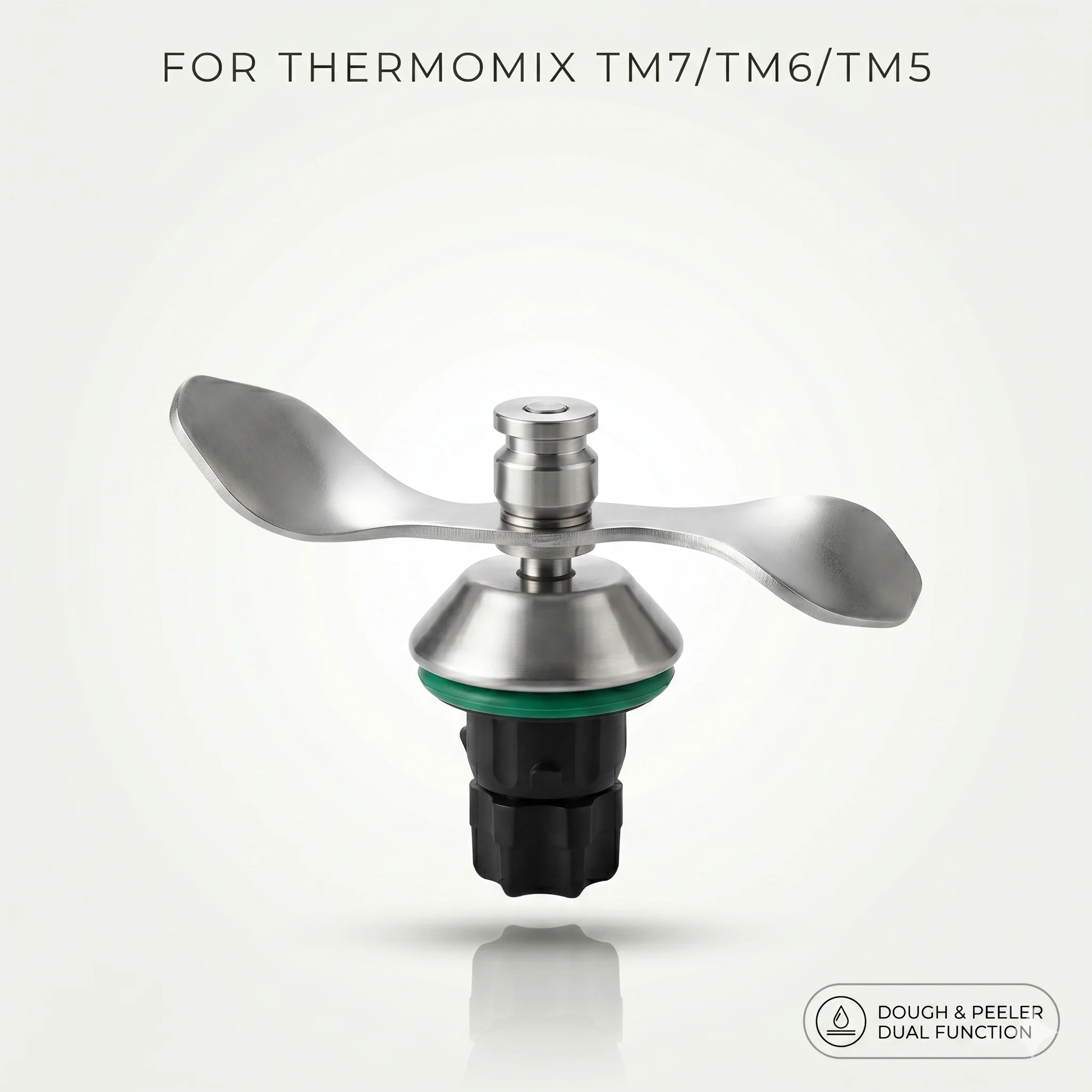Cuchilla Profesional para Amasar para Thermomix TM7 TM6 TM5, Paleta Mezcladora de Acero Inoxidable SUS 304, Herramienta para Amasar sin Cortar