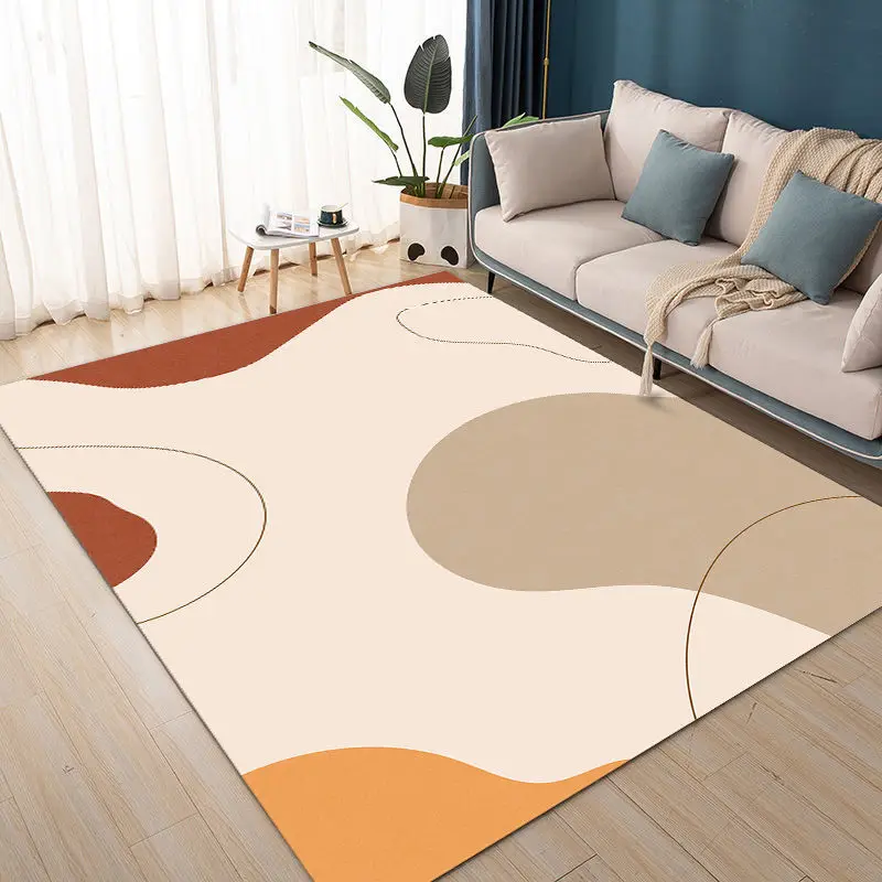 Nordic Living Room Carpet, Large Area, Coffee Table Rugs, Bedside Floor Mats, Non-Slip Carpets, Bedroom Decoration, Kitchen