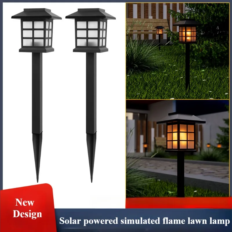 

2Pack Solar Pathway Lights, Outdoor Solar Lamp Waterproof Landscape Lighting for Garden,Yard,Patio,Walkway,Driveway Decor