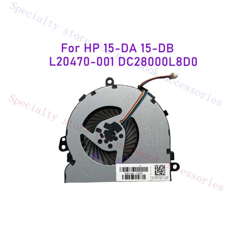 A+  L20470-001 For HP 15-DA 15-DB Fan Heatsink DC28000L8D0 Cooing Fan Heatsink