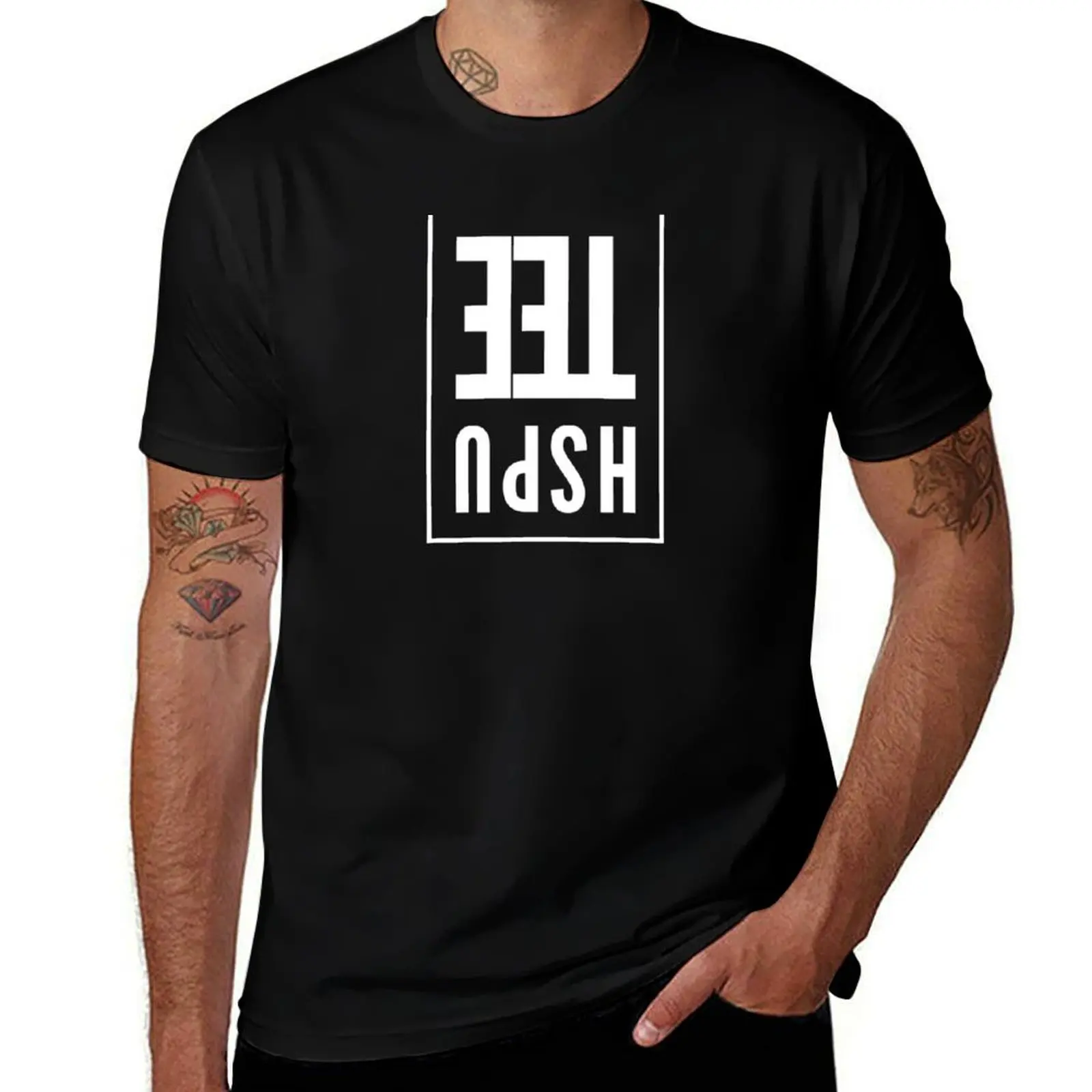 Hand Stand Push Up Tee T-Shirt Utility Work Short Sleeve Top