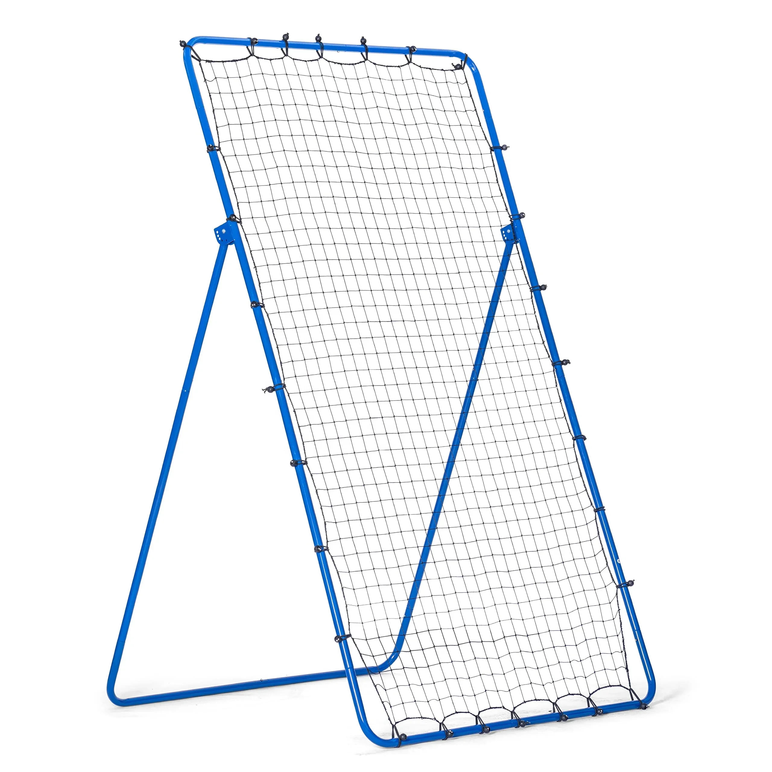 

Factory Price 4x7 FT Volleyball Rebounder Polyester Net Metal Frame Adjustable Angle For Training