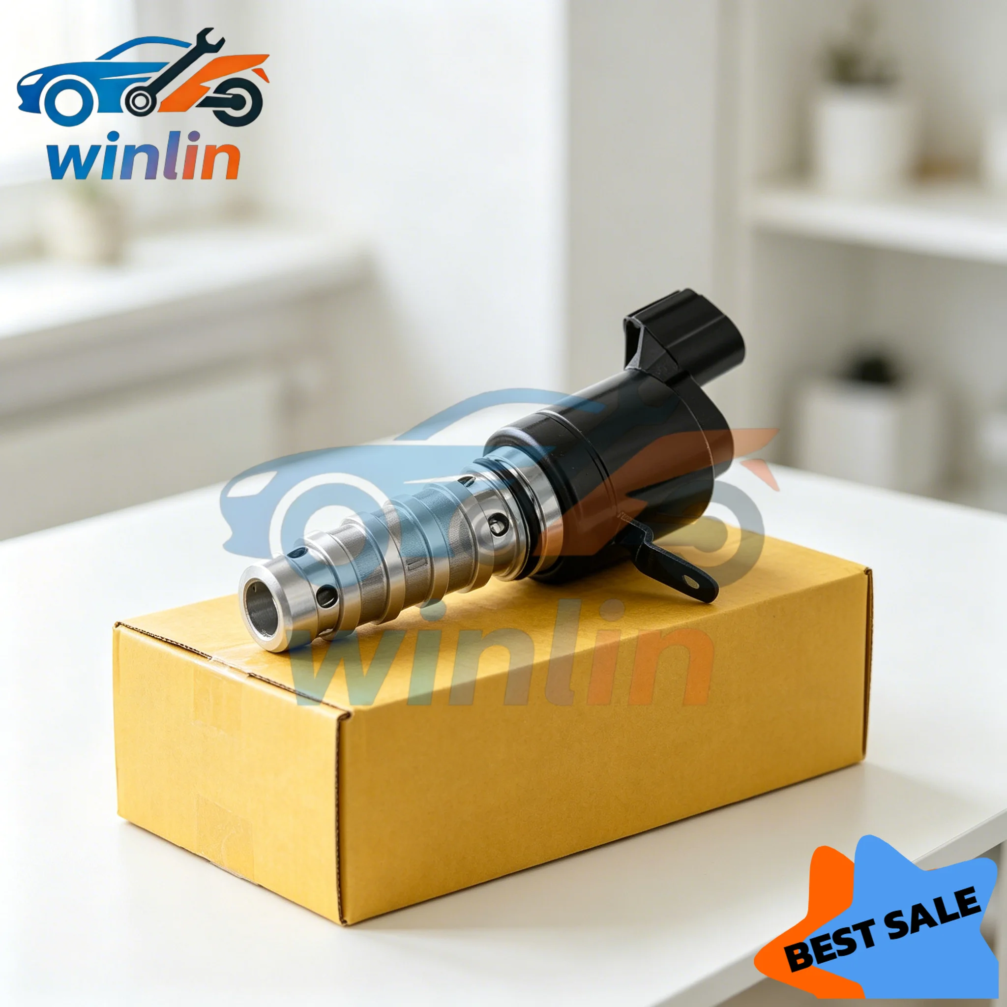 OEM 24375-03010 Engine Variable Valve Timing VVT Solenoid For Hyundai i10 i20 Kia Rio Picanto 2437503010