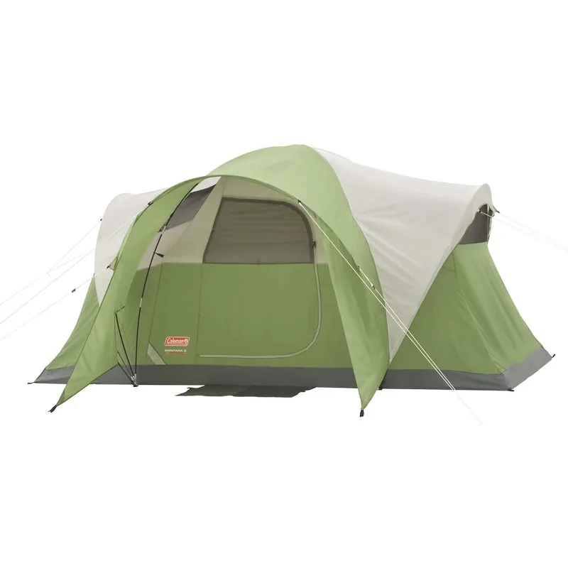 

Coleman Montana Camping Tent, 6/8 Person Family Tent with Included Rainfly, Carry Bag, and Spacious Interior