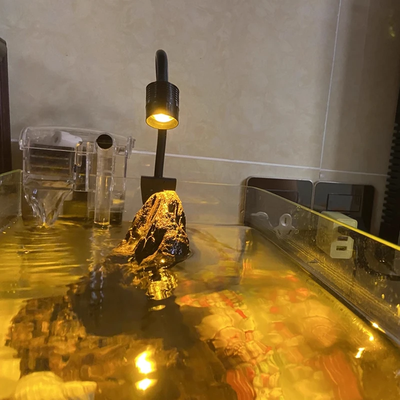 USB 3W Südamerikanischer Aquarium-Strahler, 3-Farben dimmbar, Zyklus-Timer, zoombare LED-Aquariumlampe für Aquascape-Dekoration und Beleuchtung – Detail 9