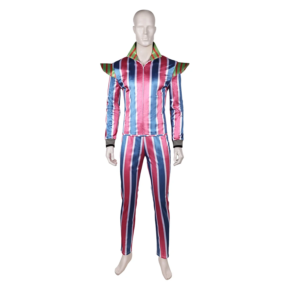 Ziggy Cosplay Stardust Costume David Fantasy Bowie Adult Men Shirt Pants Outfits Halloween Carnival Party Suit