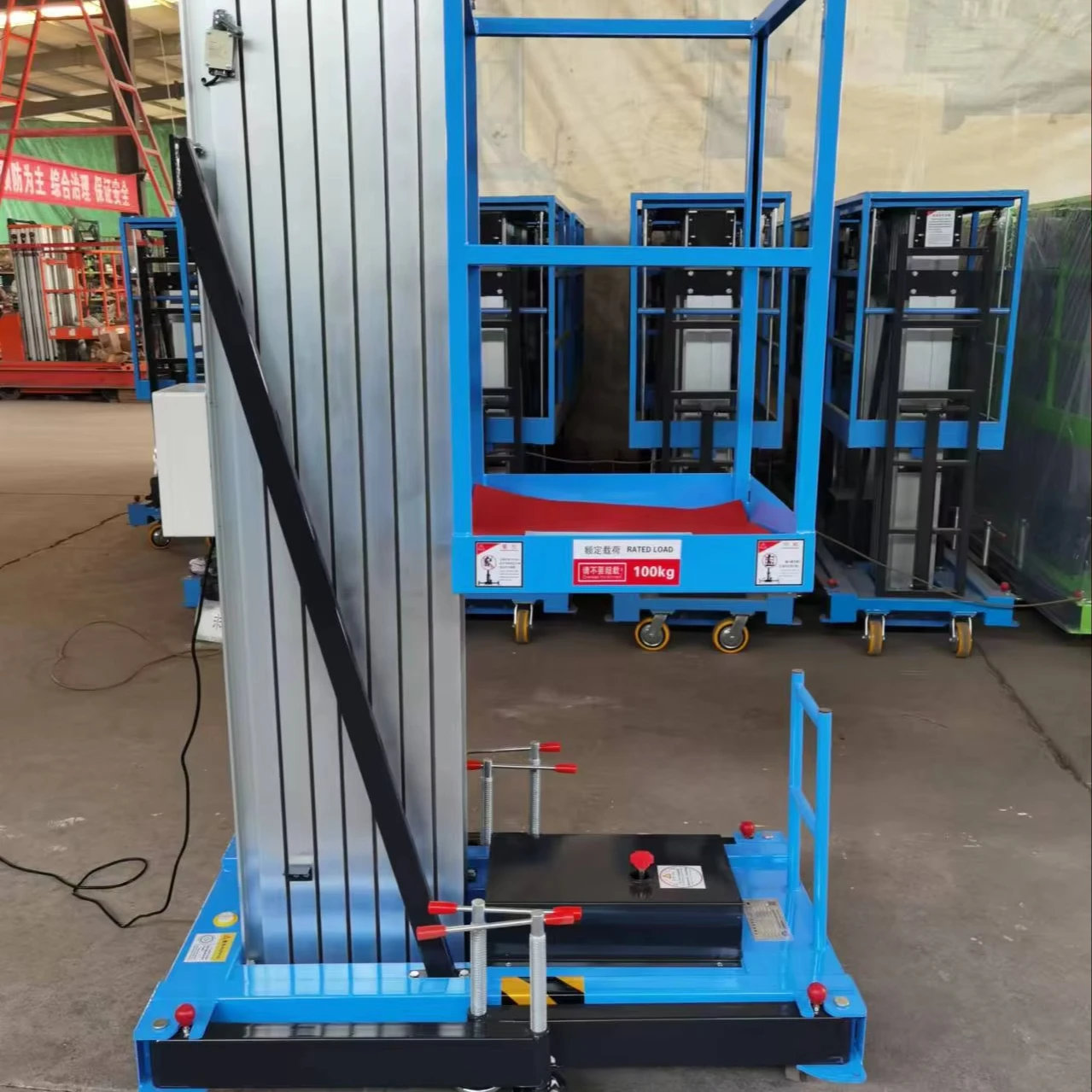 

New Electric Aluminum Alloy Lift Platform With 6m Max Height Model SJL8-250-2 For Multi-Industry Use