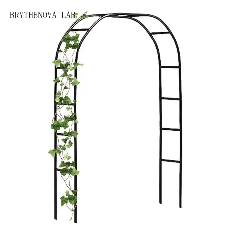 Outdoor Arch Trellis Metal Garden Trellis for Climbing Balloon Plants Decor Arbor Wedding Decoration Flowers Frame Backdrop