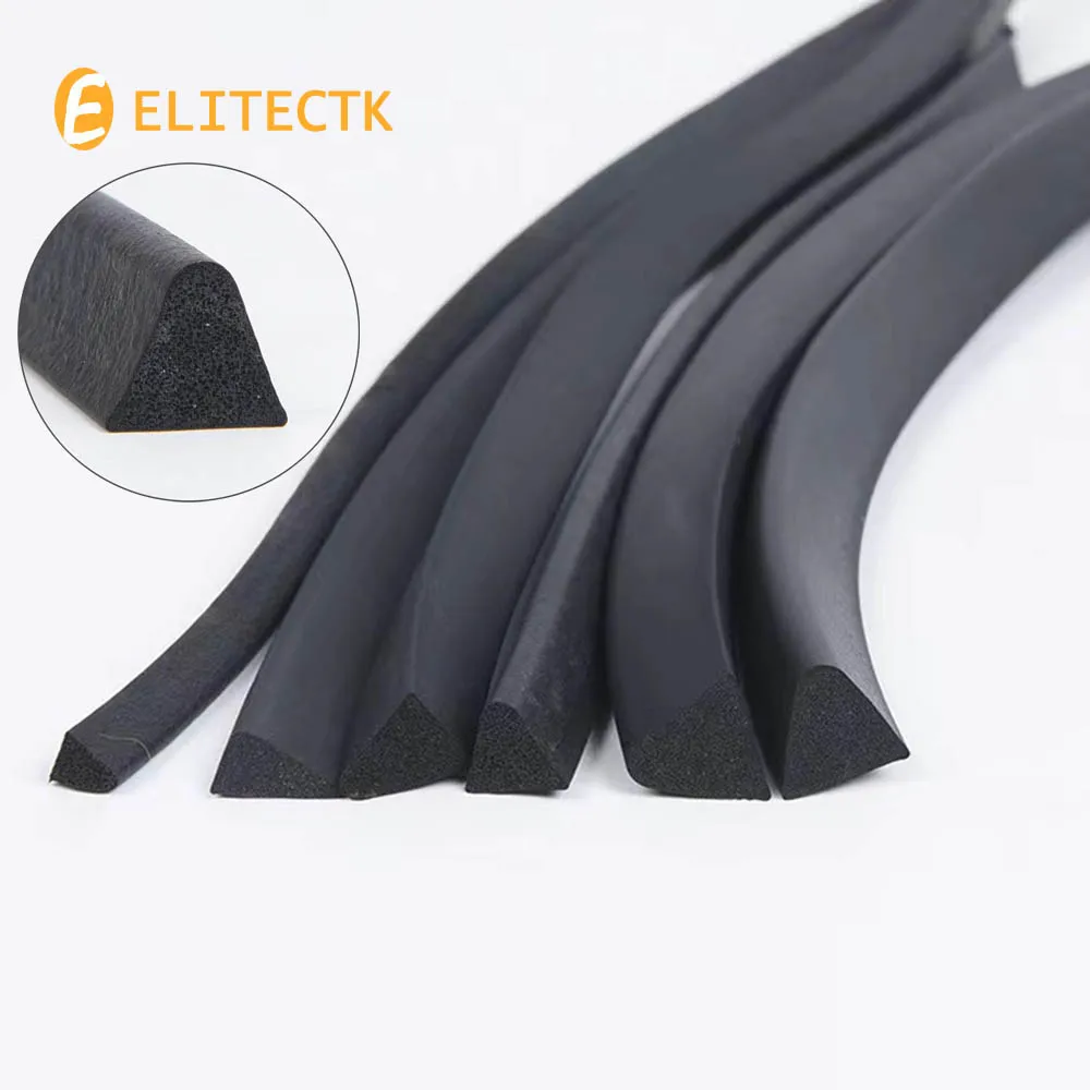 5m משולש רך הרצועה עמיד למים dustproof גומי נגד התנגשות ספוג קצף בר לרעש רצועת ציוד איטום הרצועה