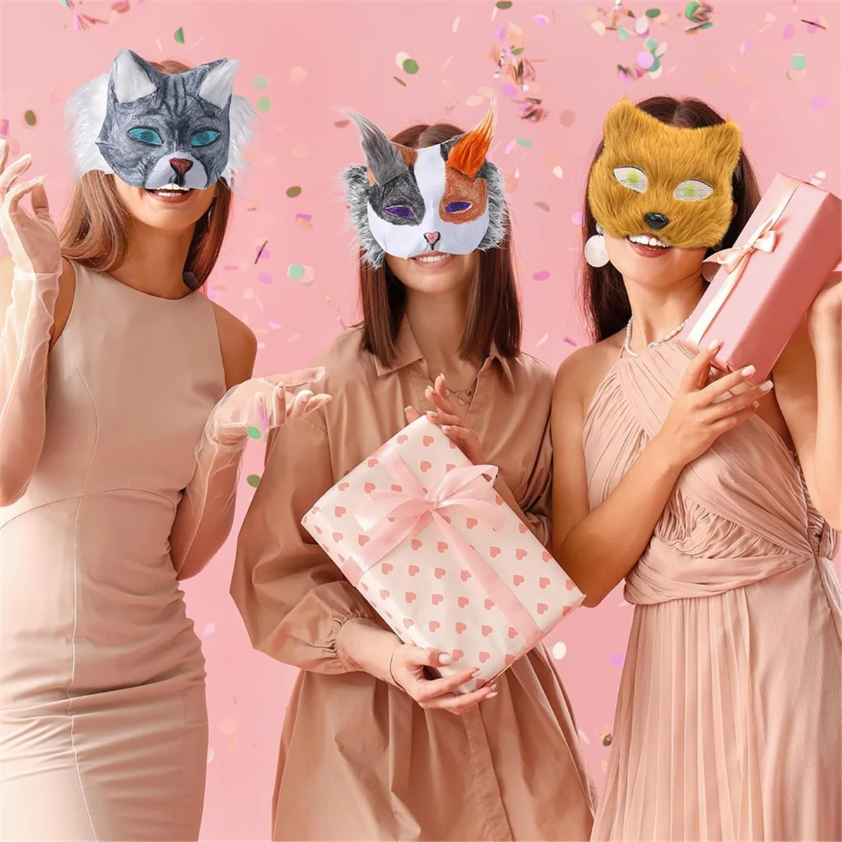 24 ชิ้นตาข่าย 7.9x5.9 นิ้ว DIY Therian หน้ากากวัสดุชุดพลาสติกตาข่ายแผ่นสําหรับ DIY หัตถกรรม make ชุด