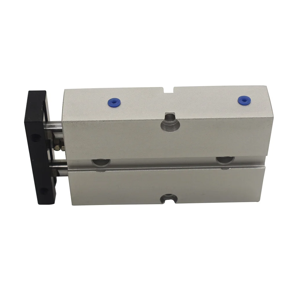 Aluminum Alloy TN TDA Series Air Cylinder 16mm Bore 10-200mm Stroke TN16x10 TN16x50 TN16x100 Double Rod Pneumatic Cylinder