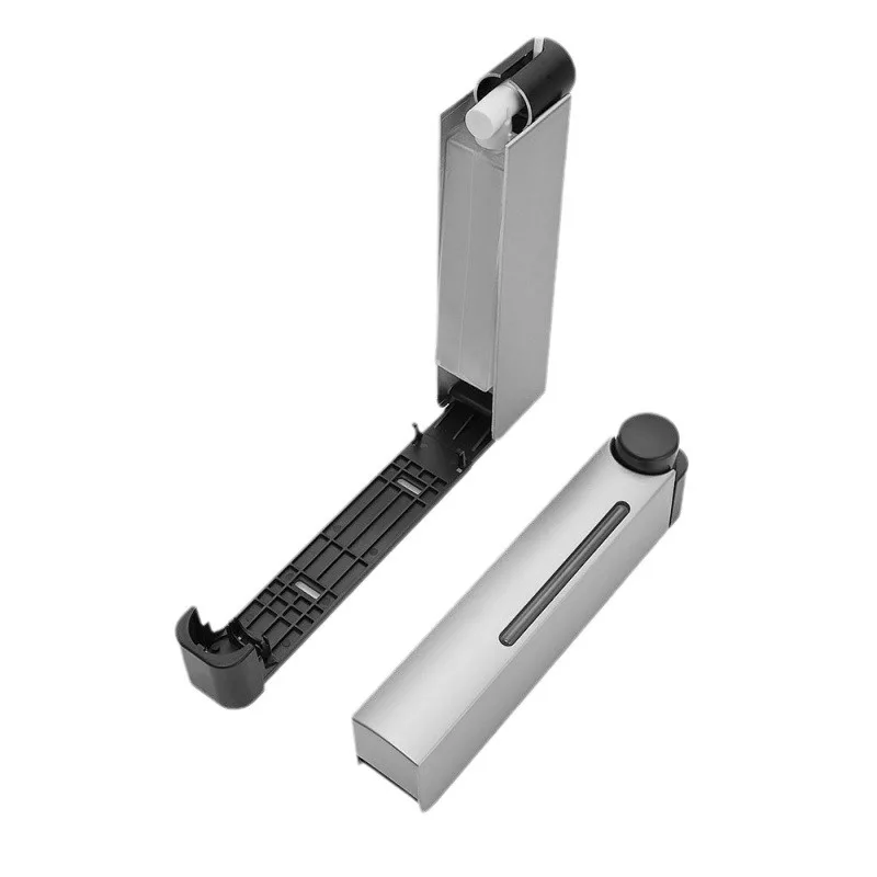 

Nail-free punching hotel bathroom soap dispenser Wall-mounted kitchen soap dispenser Manual shampoo Body wash Double head bottle