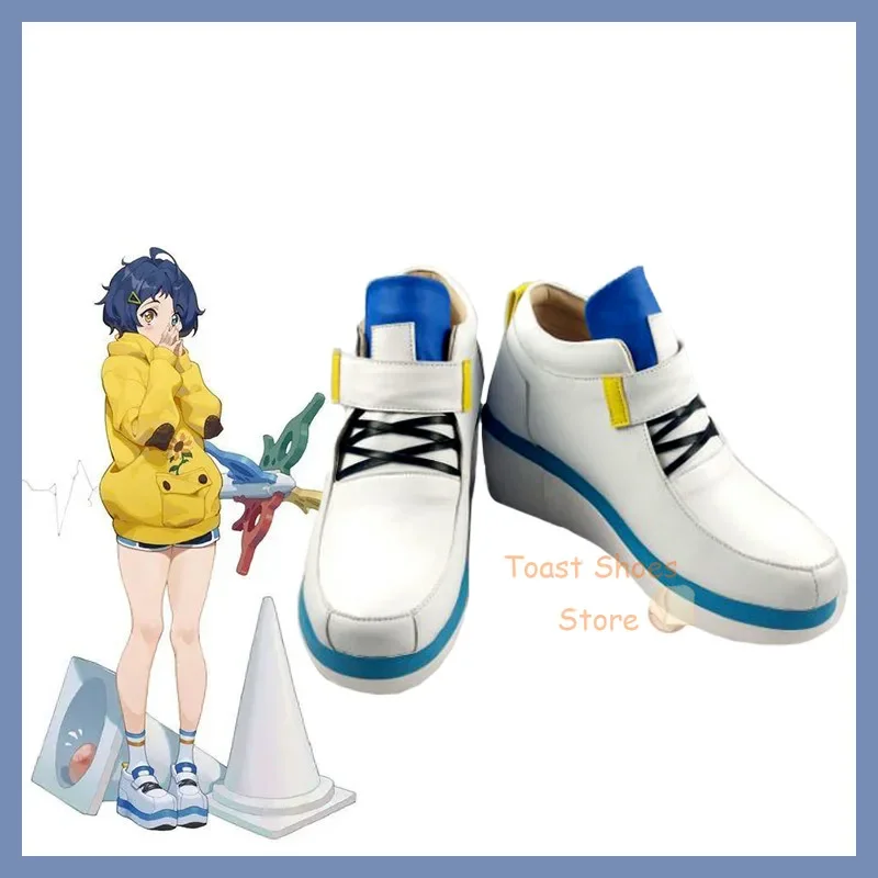 

Anime WONDER EGG PRIORITY Ohto Ai Cosplay Shoes Boots Comic Game for Con Halloween Cosplay Costume Prop Sexy Style Shoes