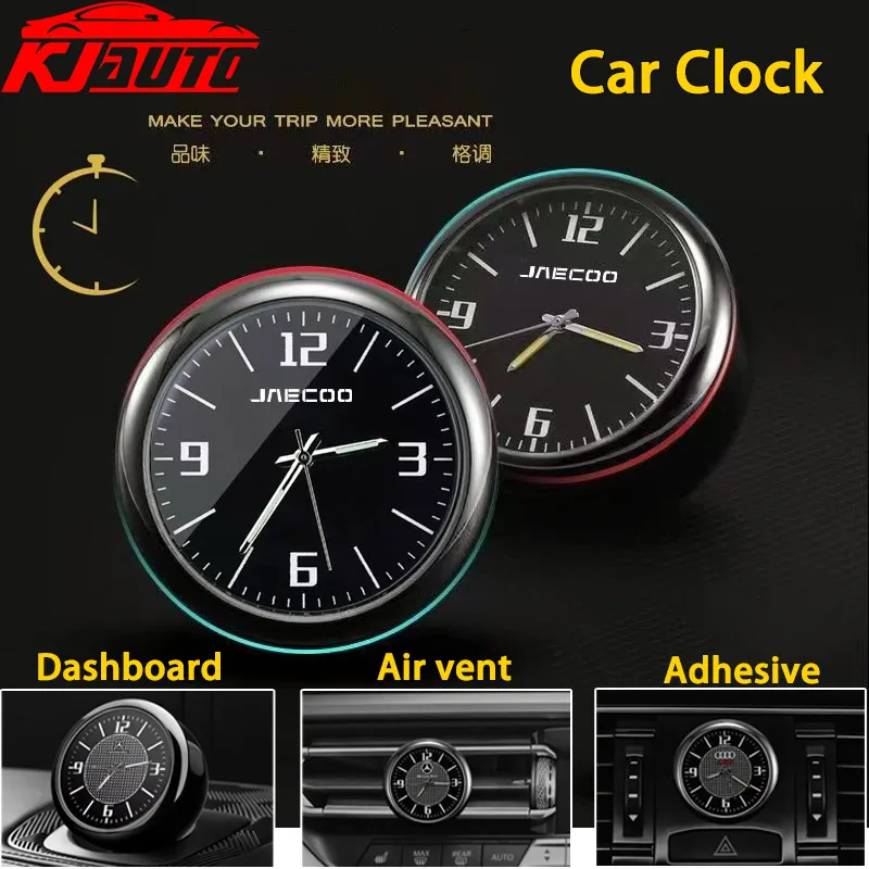 Car Clock Luminous Min Digital Watch Mechanics Quartz Clocks Car Clock Air Clip For Jaecoo 7 Jaecoo 05 J5 EV J6 J7 J8 PHEV
