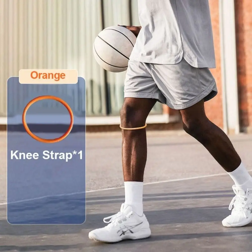

Silicone Patella Stabilizer Fixed Protection Knee Care Patella Knee Strap Strong Flexibility Knee Support
